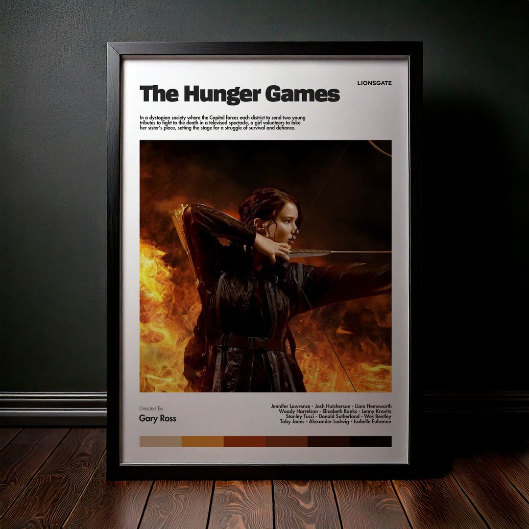 Cuadro The Hunger Games (Los juegos del hambre) Modelo 02