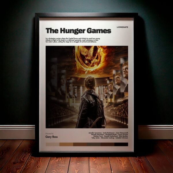Cuadro The Hunger Games (Los juegos del hambre) Modelo 07