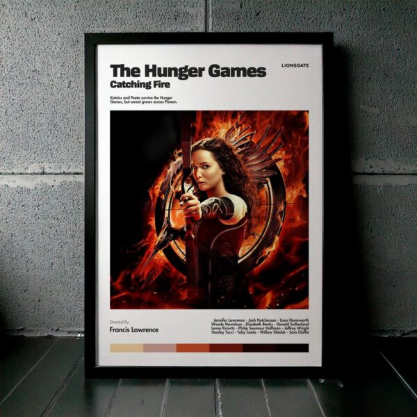 Cuadro The Hunger Games: Catching Fire (Los juegos del hambre: En llamas) Modelo 01