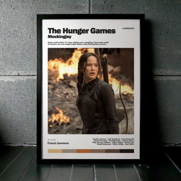 Cuadro The Hunger Games: Mockingjay (Los juegos del hambre: Sinsajo) Modelo 02