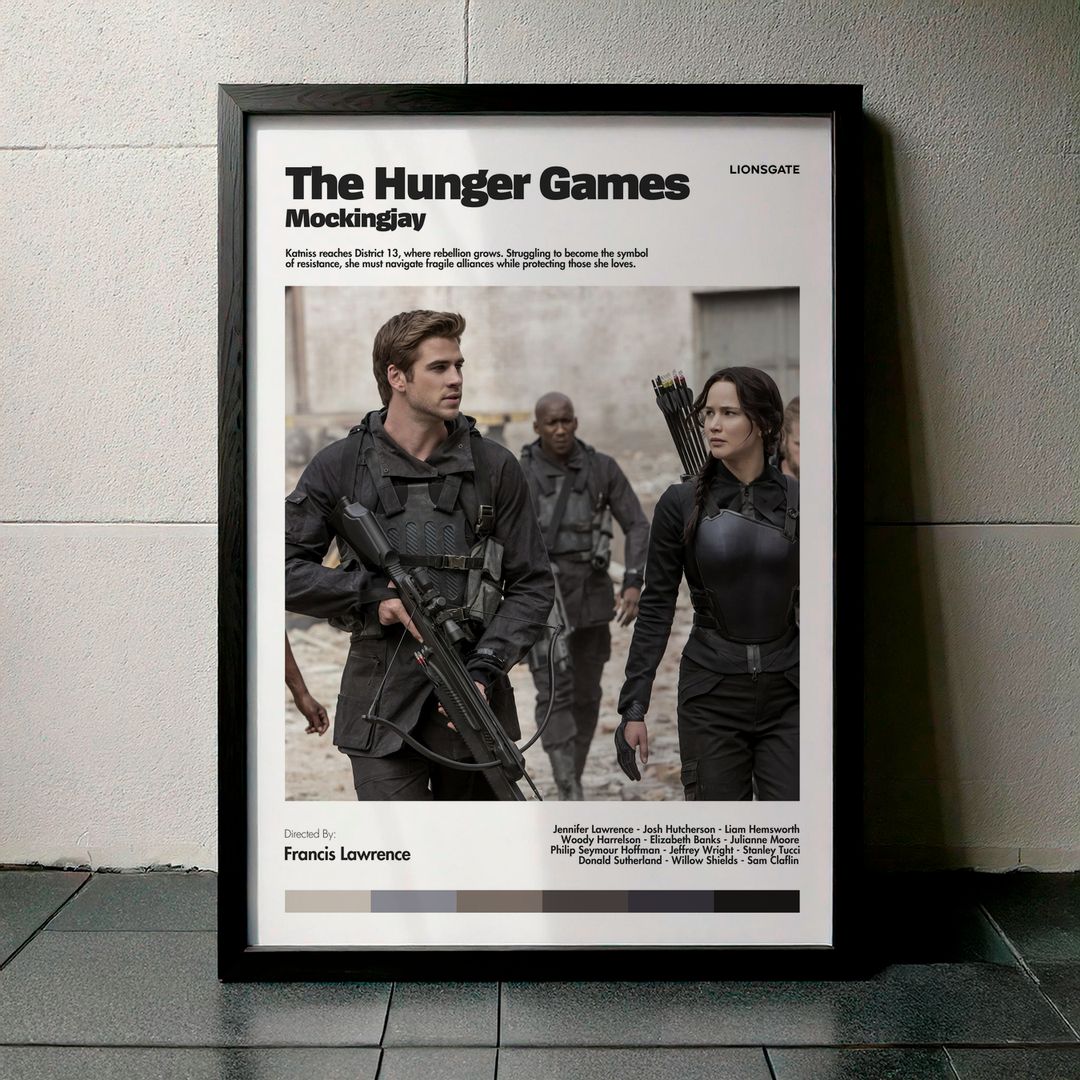 Cuadro The Hunger Games: Mockingjay (Los juegos del hambre: Sinsajo) Modelo 03
