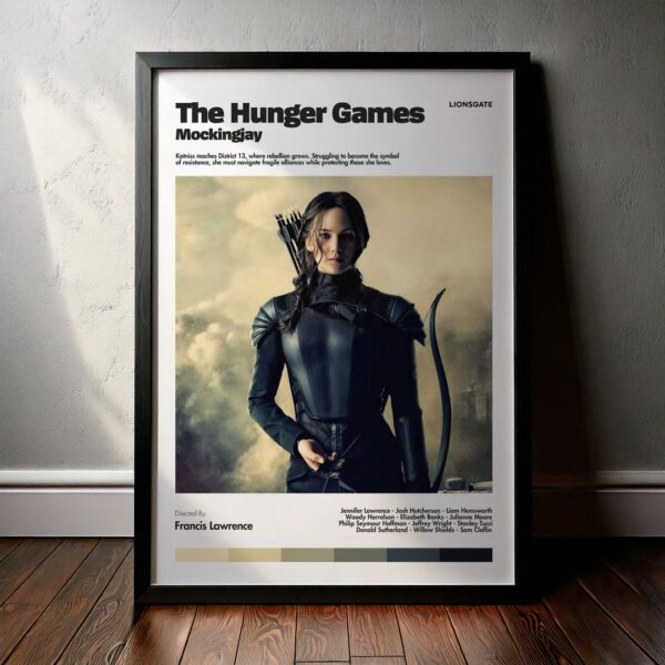 Cuadro The Hunger Games: Mockingjay (Los juegos del hambre: Sinsajo) Modelo 04