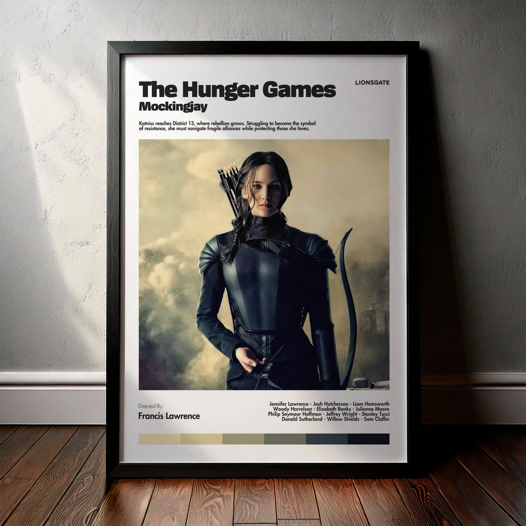 Cuadro The Hunger Games: Mockingjay (Los juegos del hambre: Sinsajo) Modelo 04