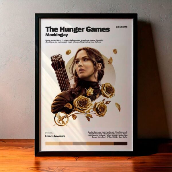 Cuadro The Hunger Games: Mockingjay (Los juegos del hambre: Sinsajo) Modelo 01