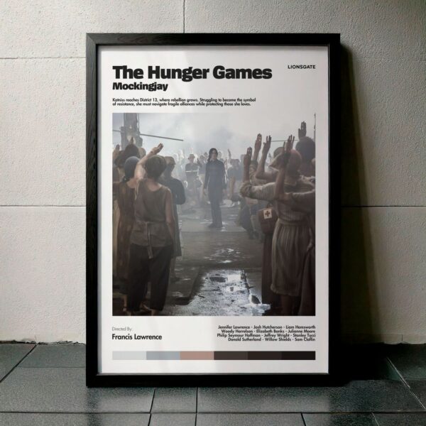 Cuadro The Hunger Games: Mockingjay (Los juegos del hambre: Sinsajo) Modelo 08