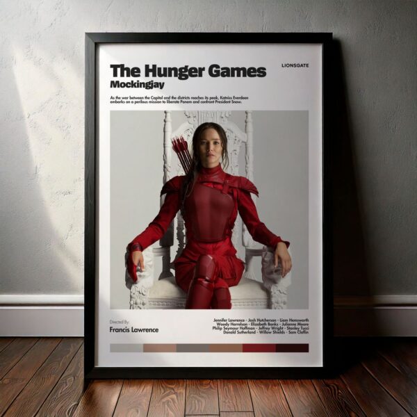 Cuadro The Hunger Games: Mockingjay (Los juegos del hambre: Sinsajo) Modelo 09
