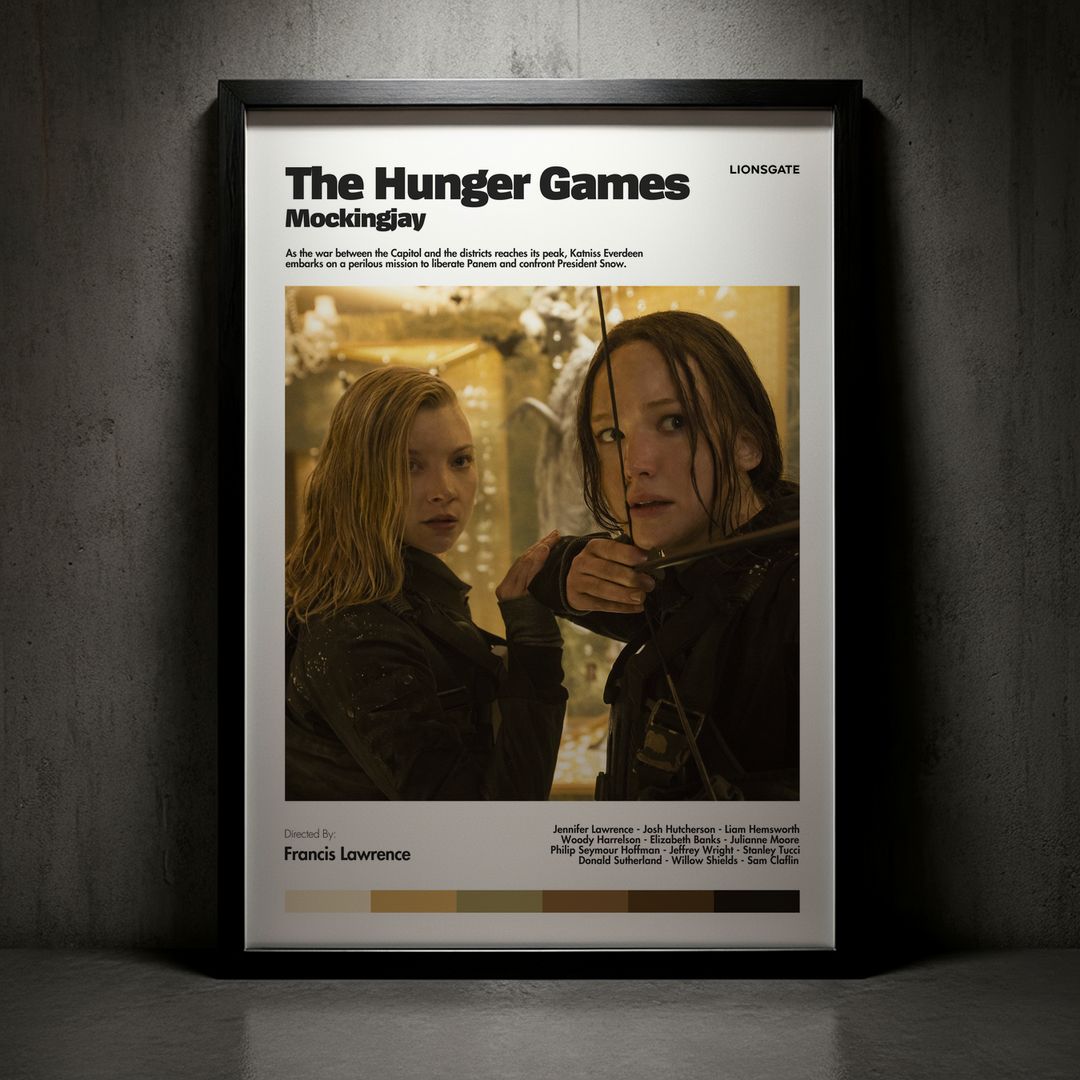 Cuadro The Hunger Games: Mockingjay (Los juegos del hambre: Sinsajo) Modelo 13