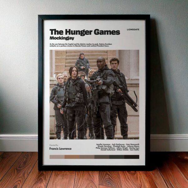 Cuadro The Hunger Games: Mockingjay (Los juegos del hambre: Sinsajo) Modelo 12