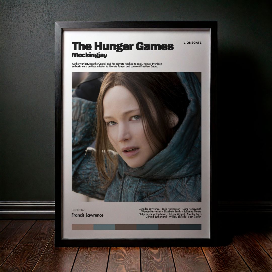 Cuadro The Hunger Games: Mockingjay (Los juegos del hambre: Sinsajo) Modelo 16