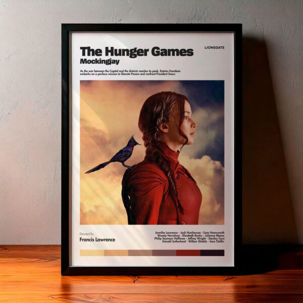 Cuadro The Hunger Games: Mockingjay (Los juegos del hambre: Sinsajo) Modelo 17