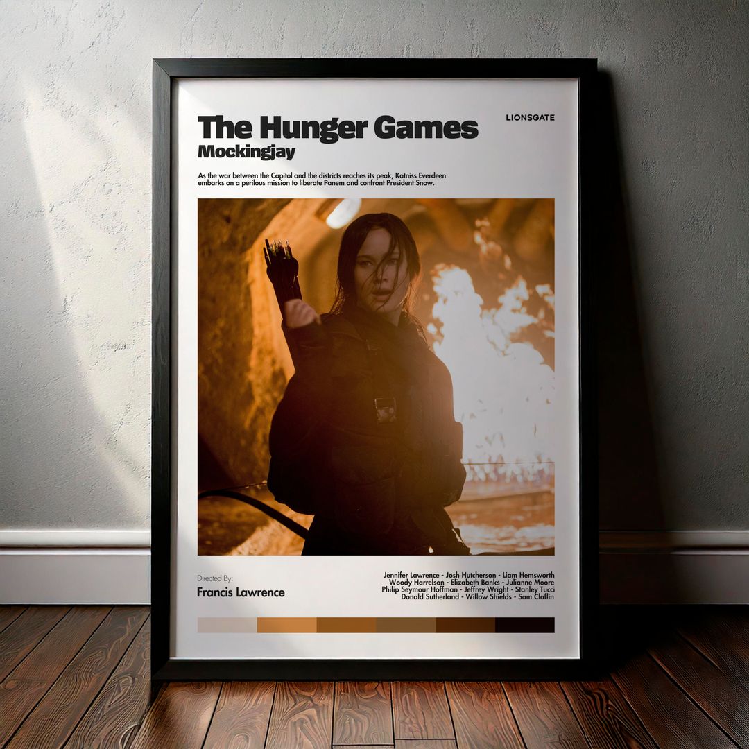 Cuadro The Hunger Games: Mockingjay (Los juegos del hambre: Sinsajo) Modelo 10