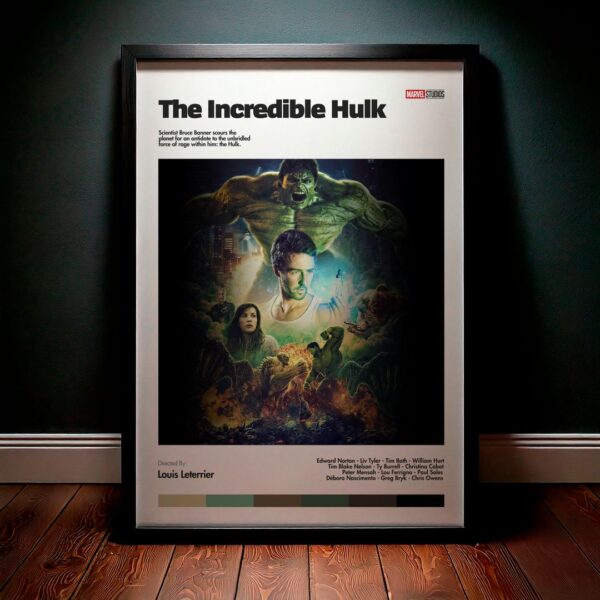 Cuadro The Incredible Hulk (Hulk: El hombre increíble) Modelo 01