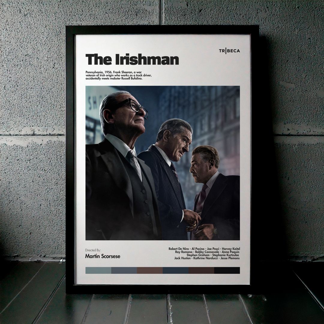 Cuadro The Irishman (El irlandés) Modelo 01