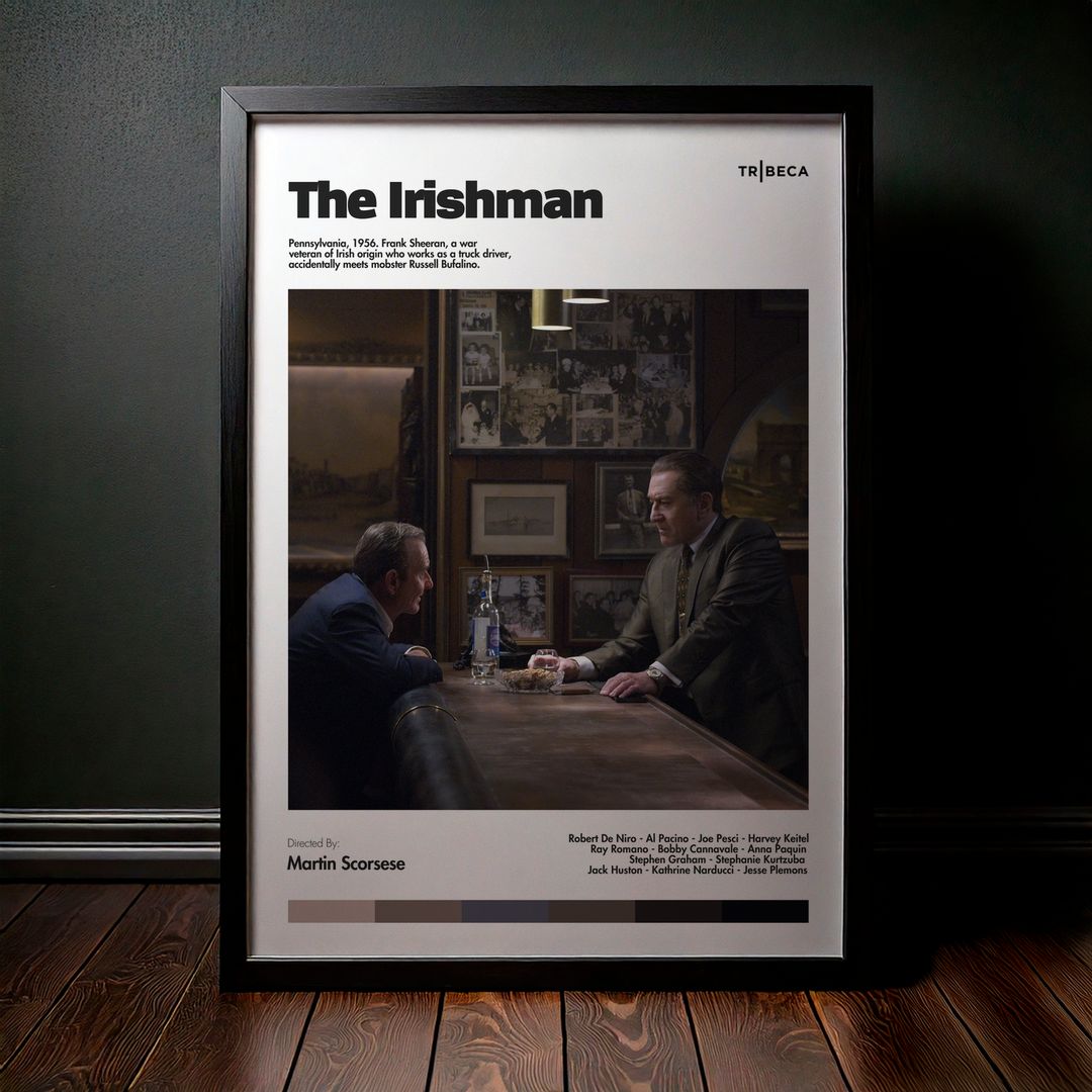 Cuadro The Irishman (El irlandés) Modelo 02