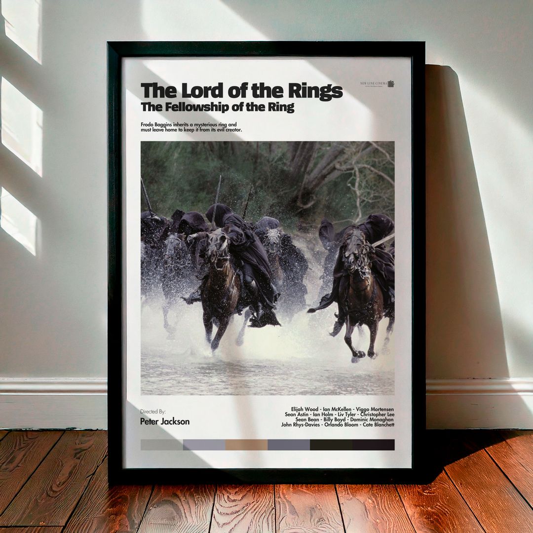 Cuadro The Lord of the Rings: The Fellowship of the Ring (El señor de los anillos: La comunidad del anillo) Modelo 03