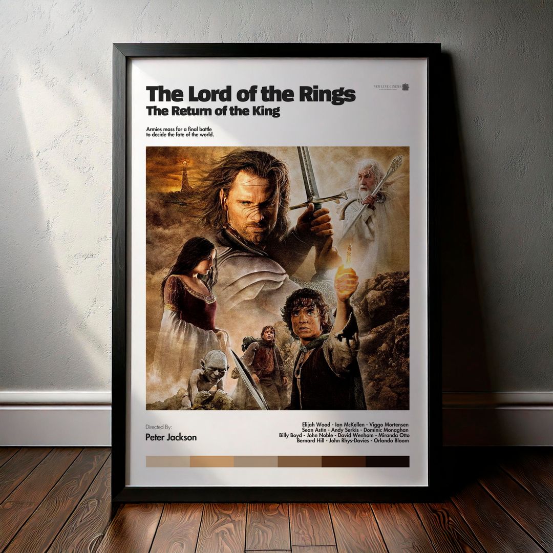 Cuadro The Lord of the Rings: The Return of the King (El señor de los anillos: El retorno del rey) Modelo 01