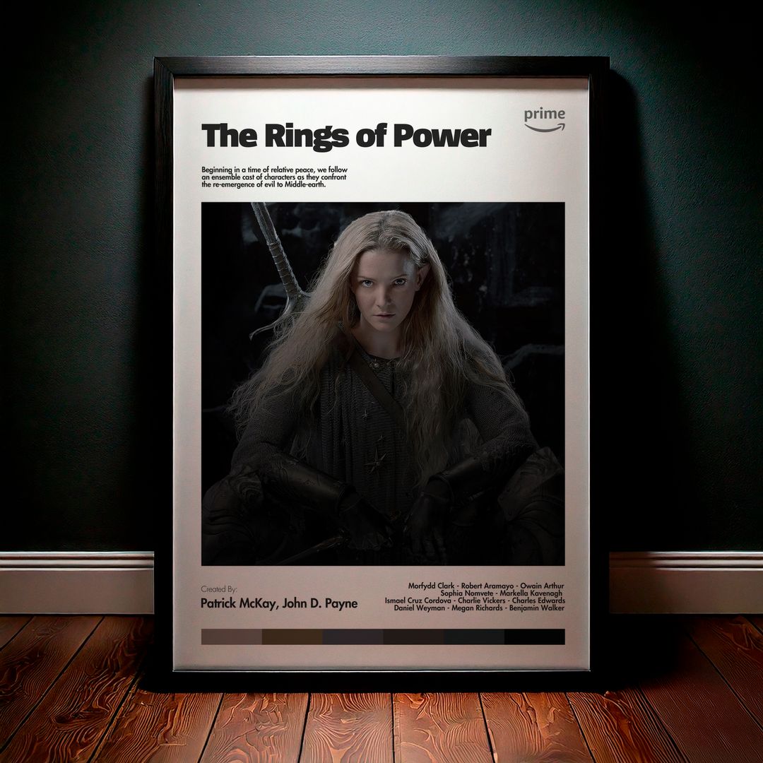 Cuadro The Lord of the Rings: The Rings of Power (El señor de los anillos: Los anillos de poder) Modelo 03