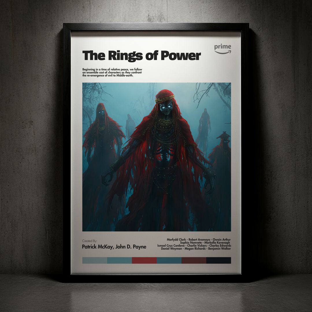 Cuadro The Lord of the Rings: The Rings of Power (El señor de los anillos: Los anillos de poder) Modelo 07