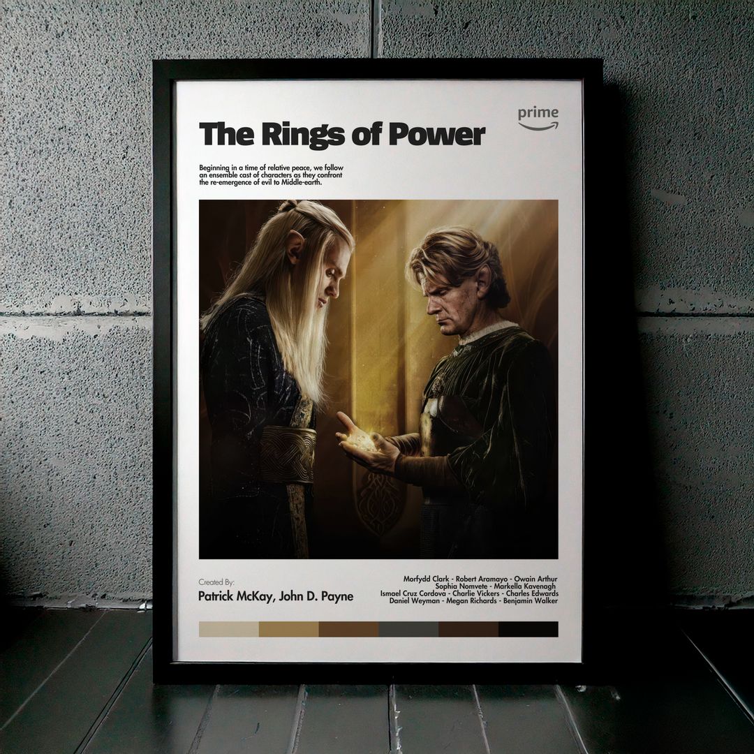 Cuadro The Lord of the Rings: The Rings of Power (El señor de los anillos: Los anillos de poder) Modelo 08
