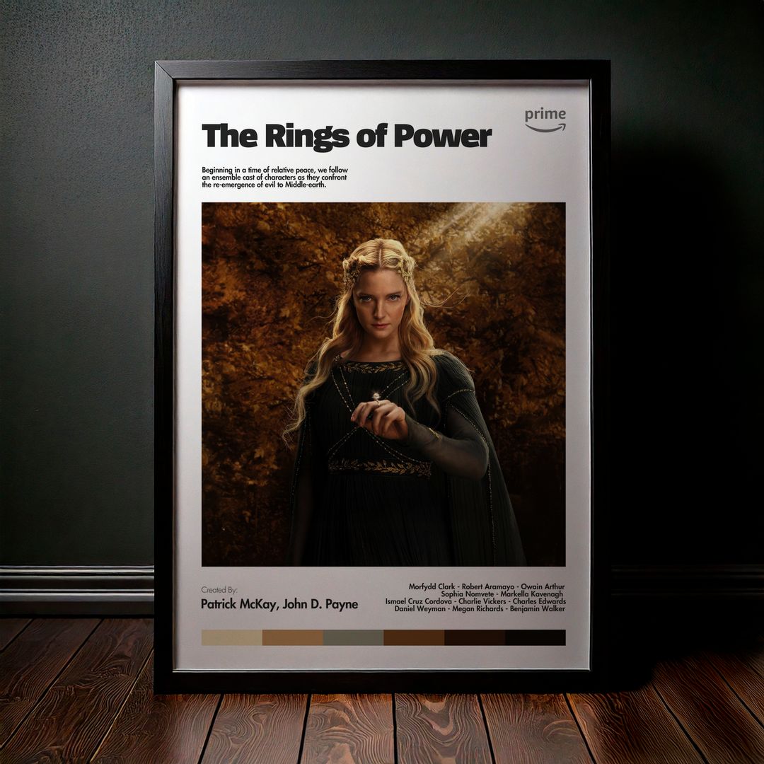 Cuadro The Lord of the Rings: The Rings of Power (El señor de los anillos: Los anillos de poder) Modelo 09