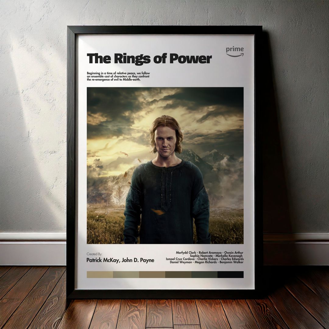 Cuadro The Lord of the Rings: The Rings of Power (El señor de los anillos: Los anillos de poder) Modelo 10