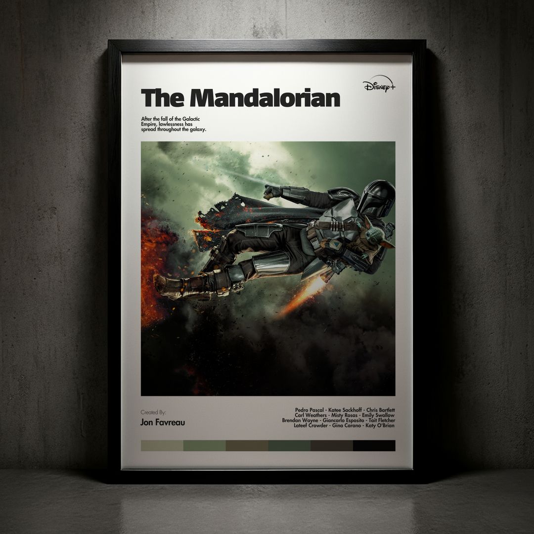 Cuadro The Mandalorian Modelo 06