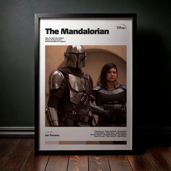 Cuadro The Mandalorian Modelo 08