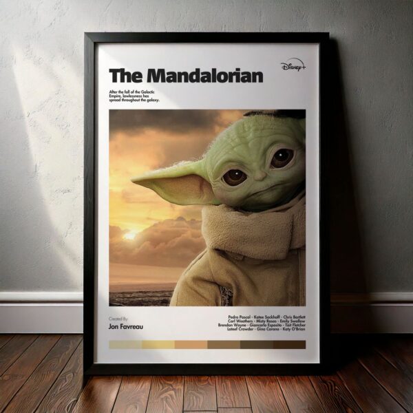 Cuadro The Mandalorian Modelo 09