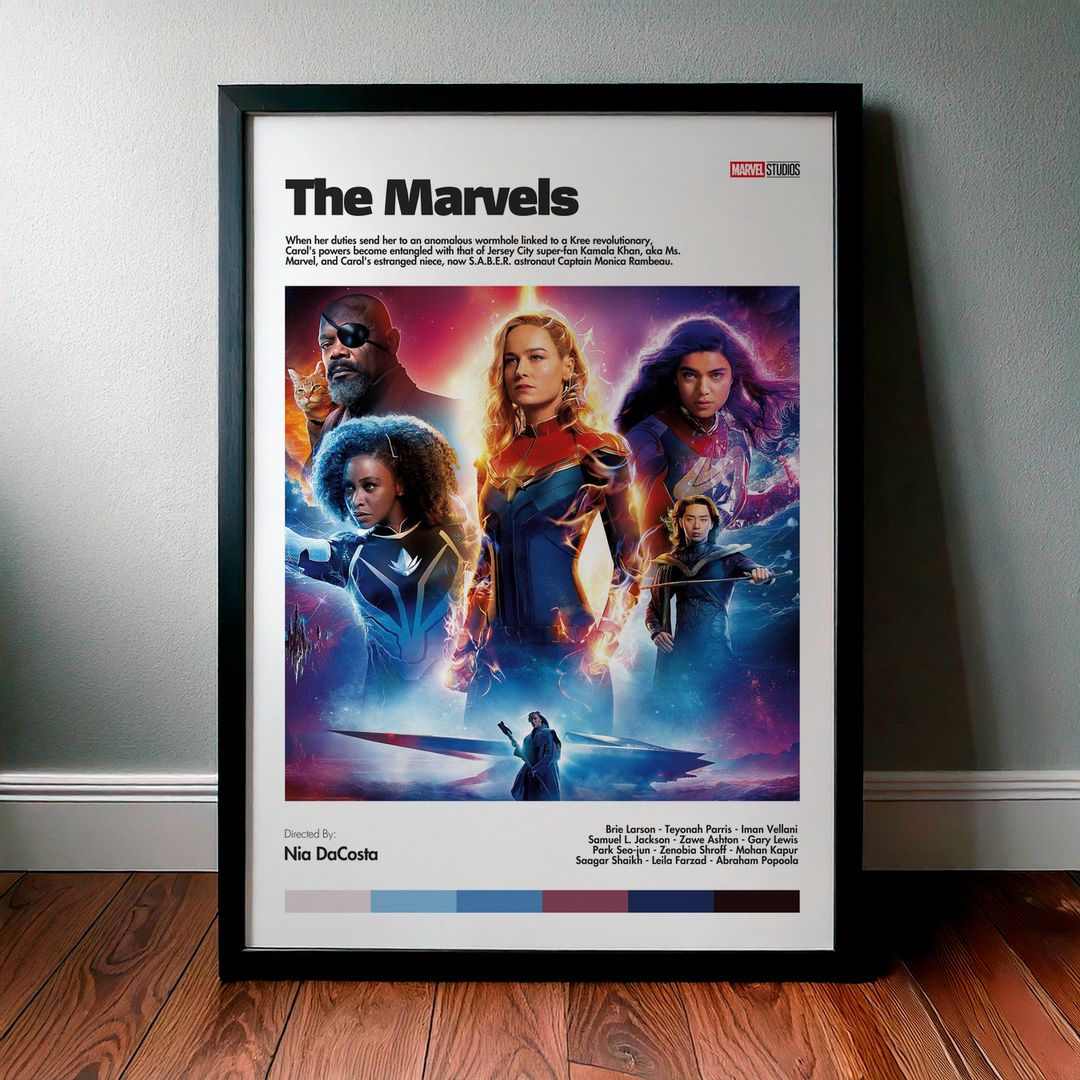 Cuadro The Marvels Modelo 01