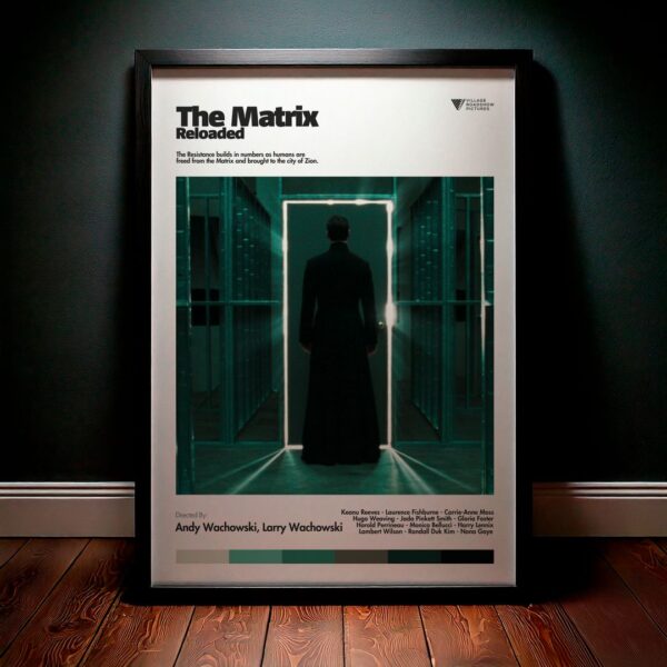 Cuadro The Matrix Reloaded (Matrix recargado) Modelo 04