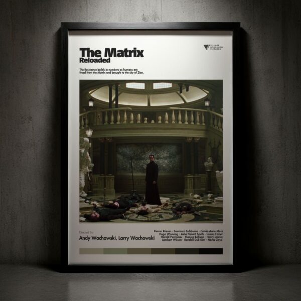 Cuadro The Matrix Reloaded (Matrix recargado) Modelo 05