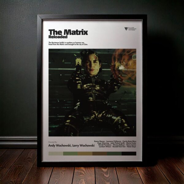 Cuadro The Matrix Reloaded (Matrix recargado) Modelo 07