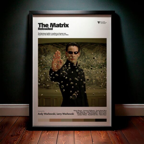 Cuadro The Matrix Reloaded (Matrix recargado) Modelo 01