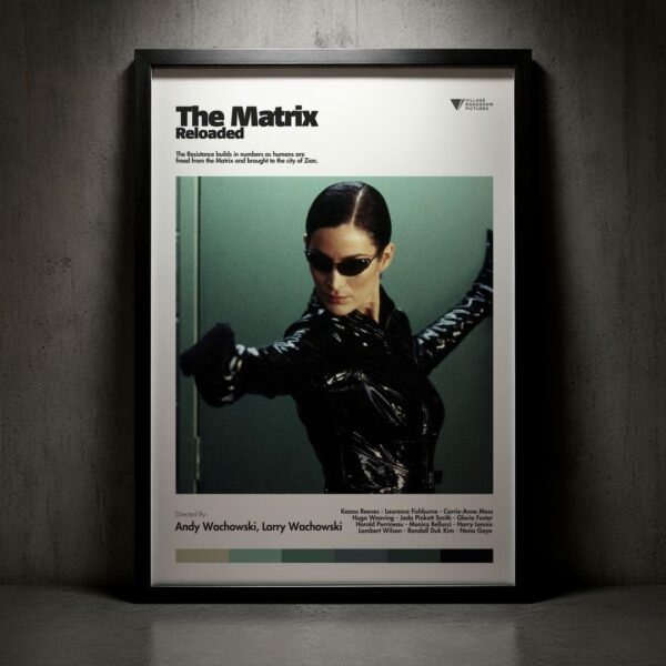 Cuadro The Matrix Reloaded (Matrix recargado) Modelo 08