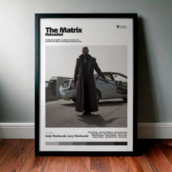 Cuadro The Matrix Reloaded (Matrix recargado) Modelo 09