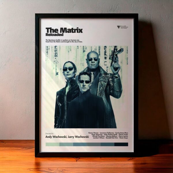 Cuadro The Matrix Reloaded (Matrix recargado) Modelo 02