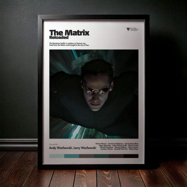 Cuadro The Matrix Reloaded (Matrix recargado) Modelo 03