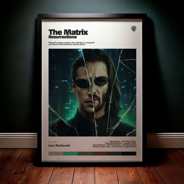 Cuadro The Matrix Resurrections (Matrix resurrecciones) Modelo 04