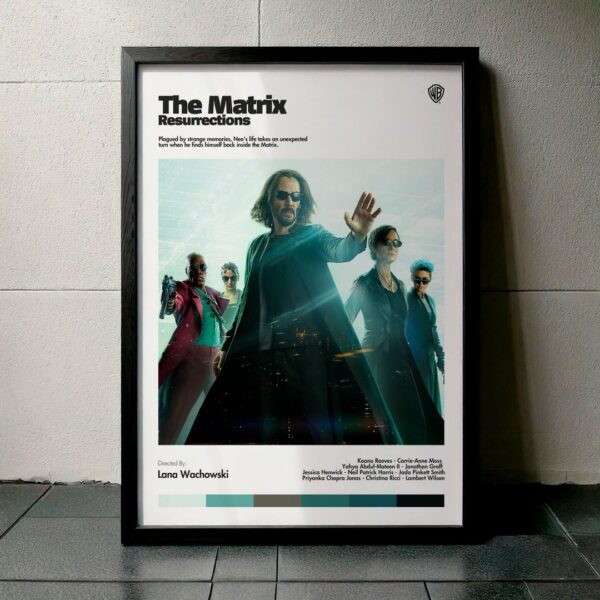 Cuadro The Matrix Resurrections (Matrix resurrecciones) Modelo 01