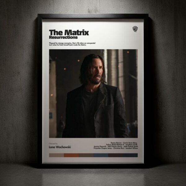 Cuadro The Matrix Resurrections (Matrix resurrecciones) Modelo 06