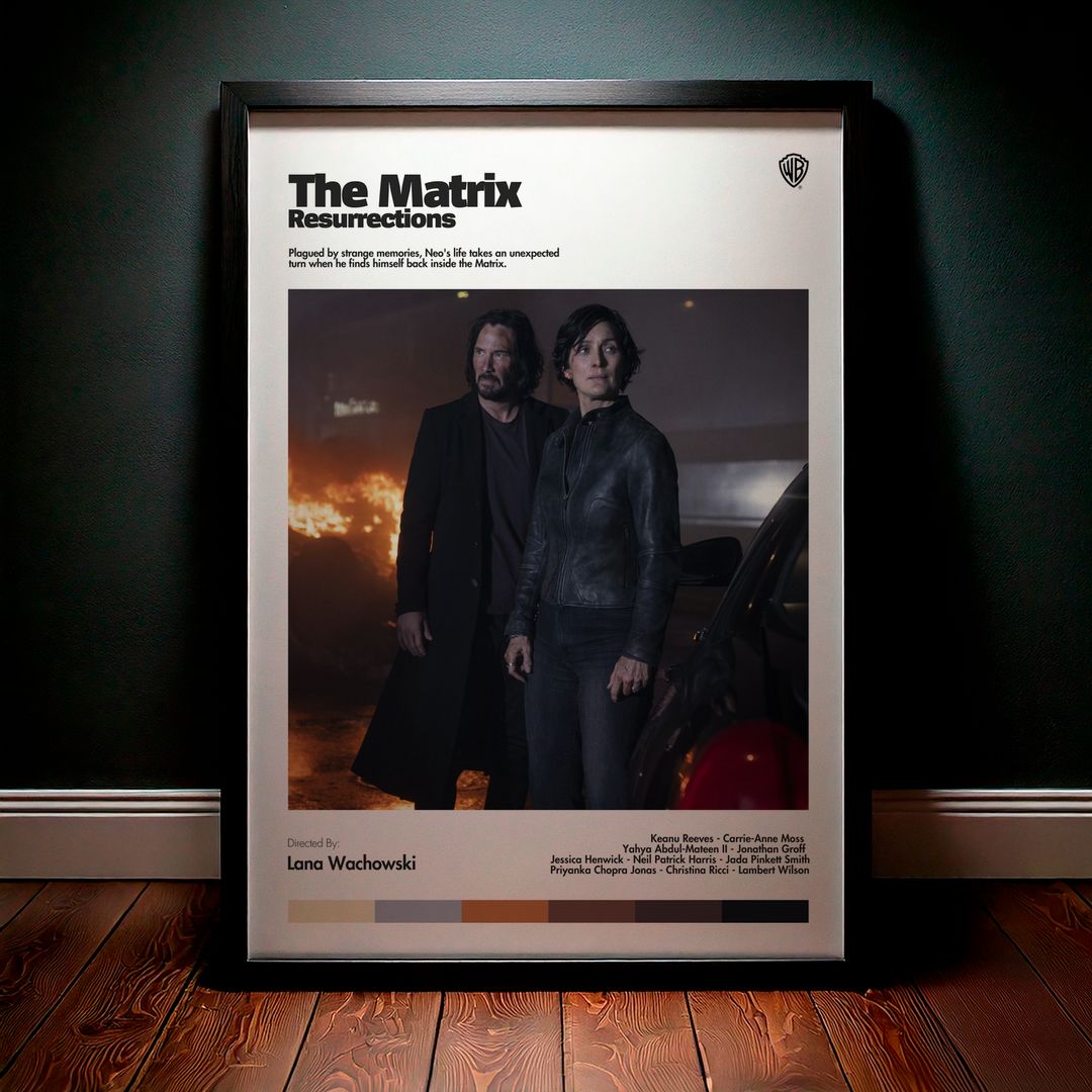 Cuadro The Matrix Resurrections (Matrix resurrecciones) Modelo 02