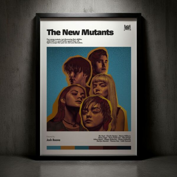 Cuadro The New Mutants (Los Nuevos Mutantes) Modelo 05