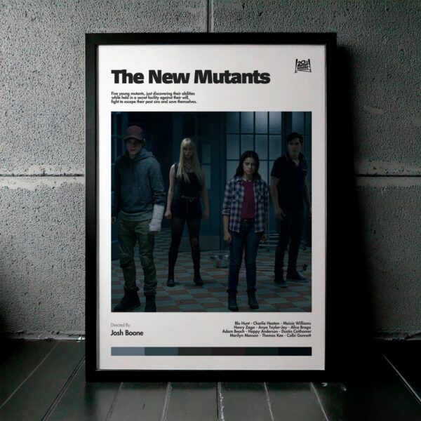 Cuadro The New Mutants (Los Nuevos Mutantes) Modelo 02