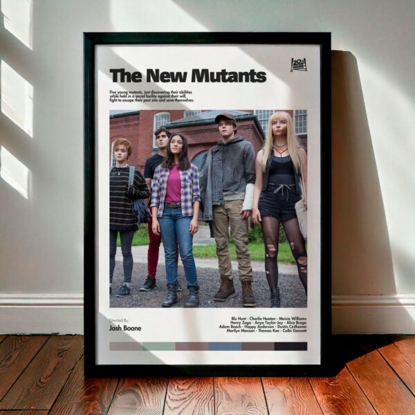 Cuadro The New Mutants (Los Nuevos Mutantes) Modelo 03