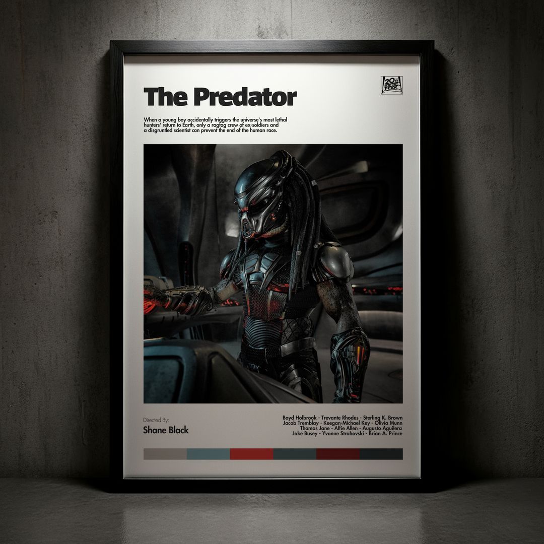 Cuadro The Predator (El Depredador) Modelo 02
