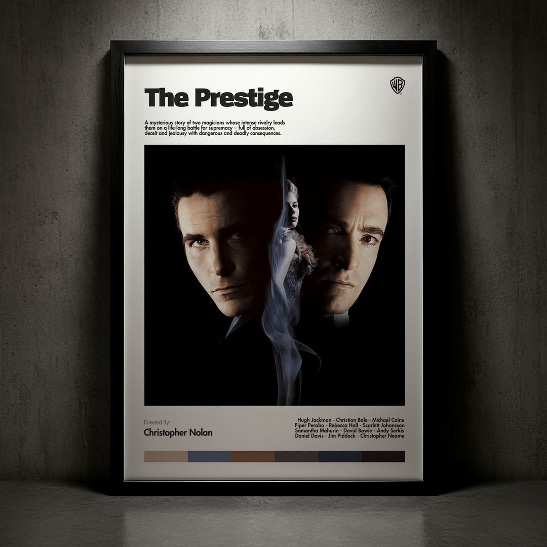 Cuadro The Prestige (El Gran Truco) Modelo 03