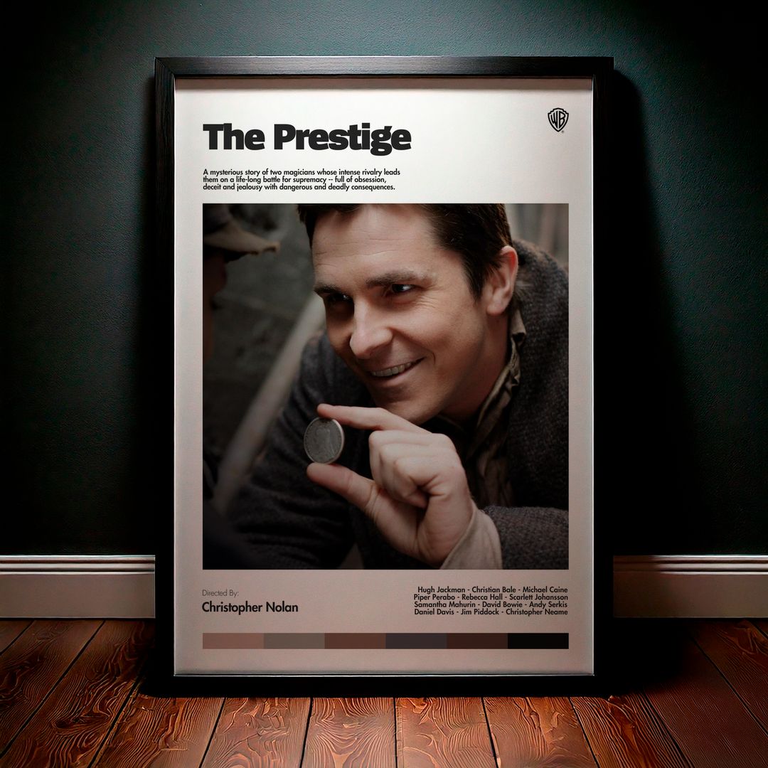 Cuadro The Prestige (El Gran Truco) Modelo 02