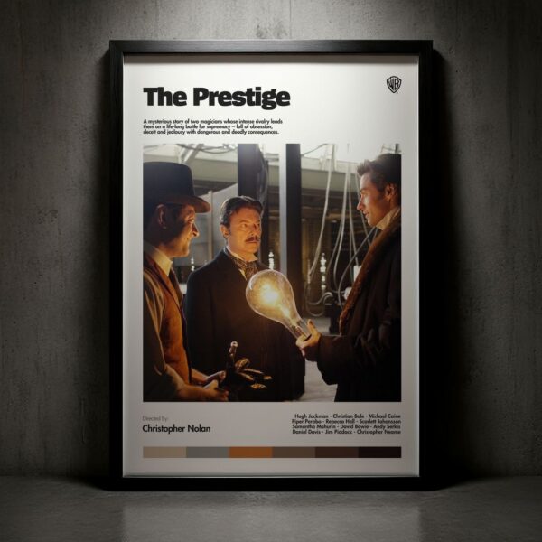 Cuadro The Prestige (El Gran Truco) Modelo 01