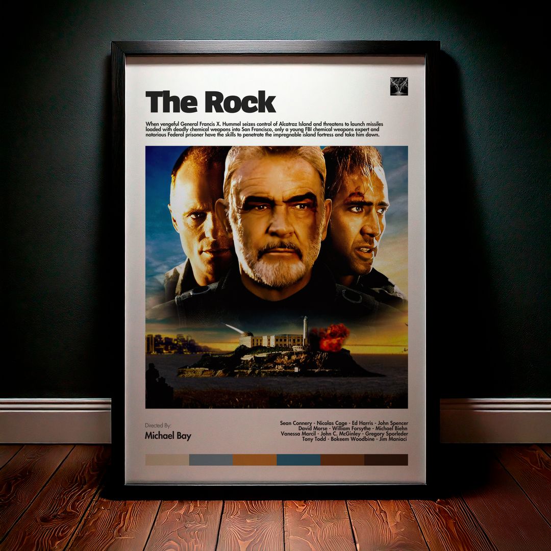 Cuadro The Rock (La roca) Modelo 01