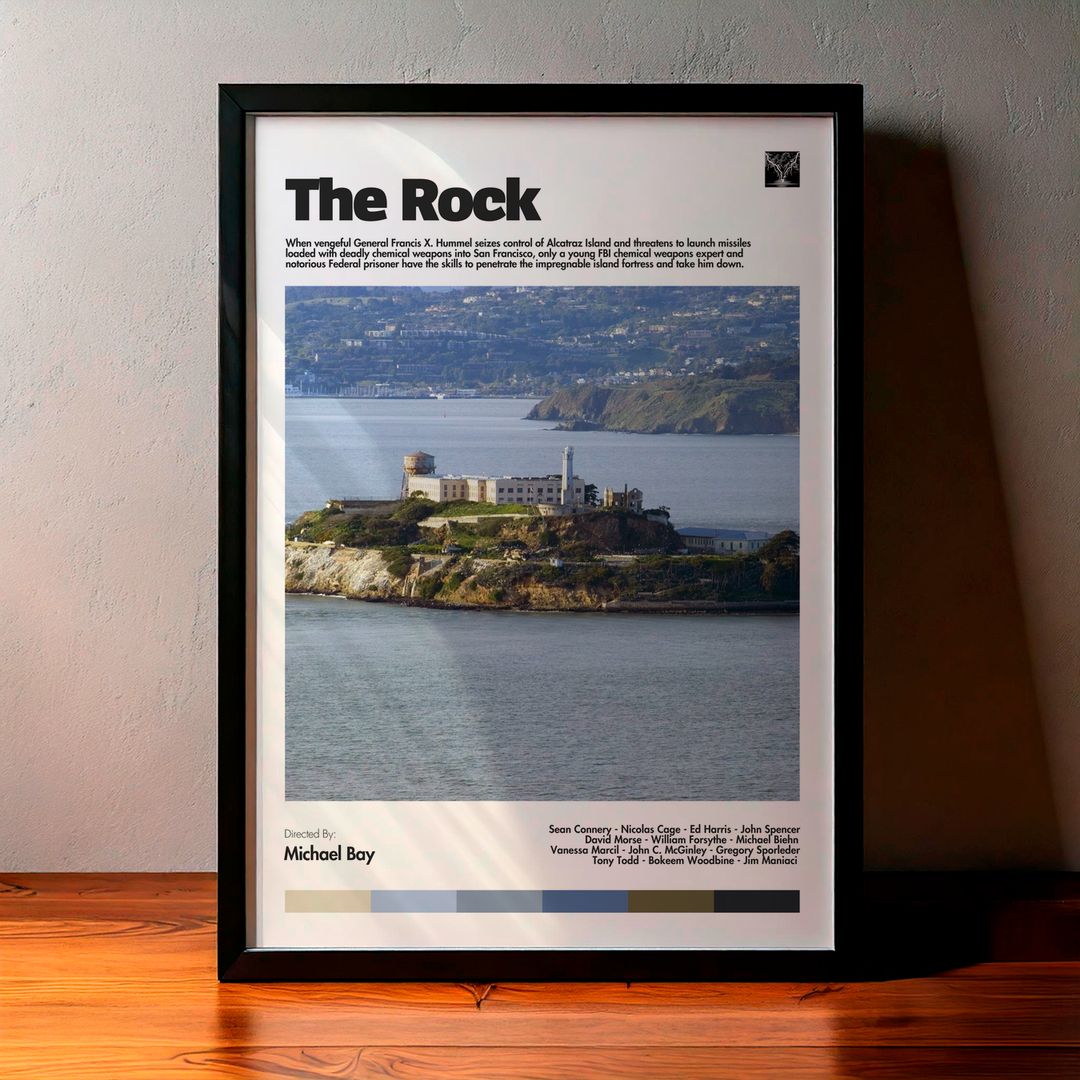 Cuadro The Rock (La roca) Modelo 03